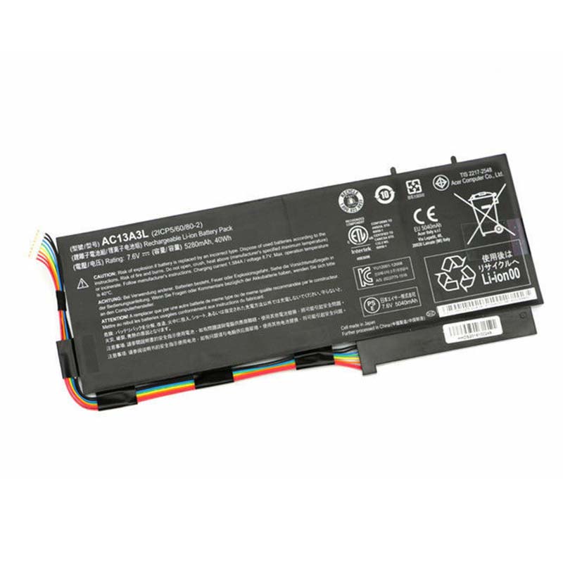 40Wh AC13A3L Akku Passt Acer Aspire P3-171-5333Y4G12as