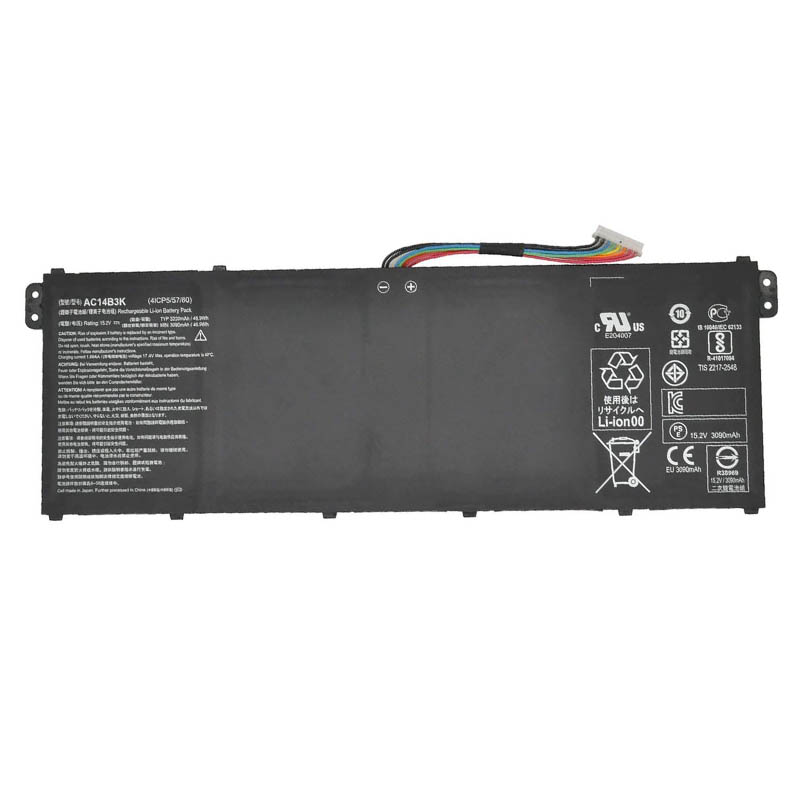 48Wh AC14B3K Akku Passt Acer Aspire R5-571T Serie