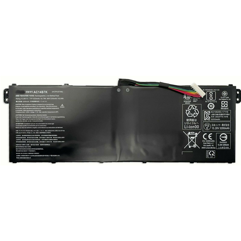 50.7Wh AC14B7K Akku Passt Acer Aspire 5 (A517-51G)