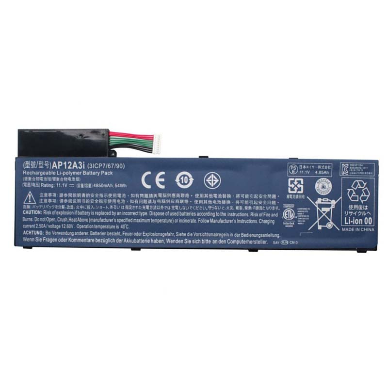 54Wh AP12A3i Akku Passt Acer Iconia W700-53334G12