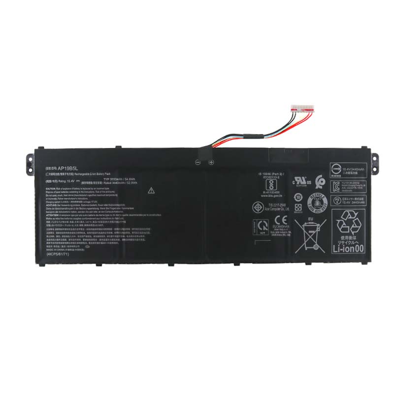 54.6Wh Akku Passt Acer KT.00405.010