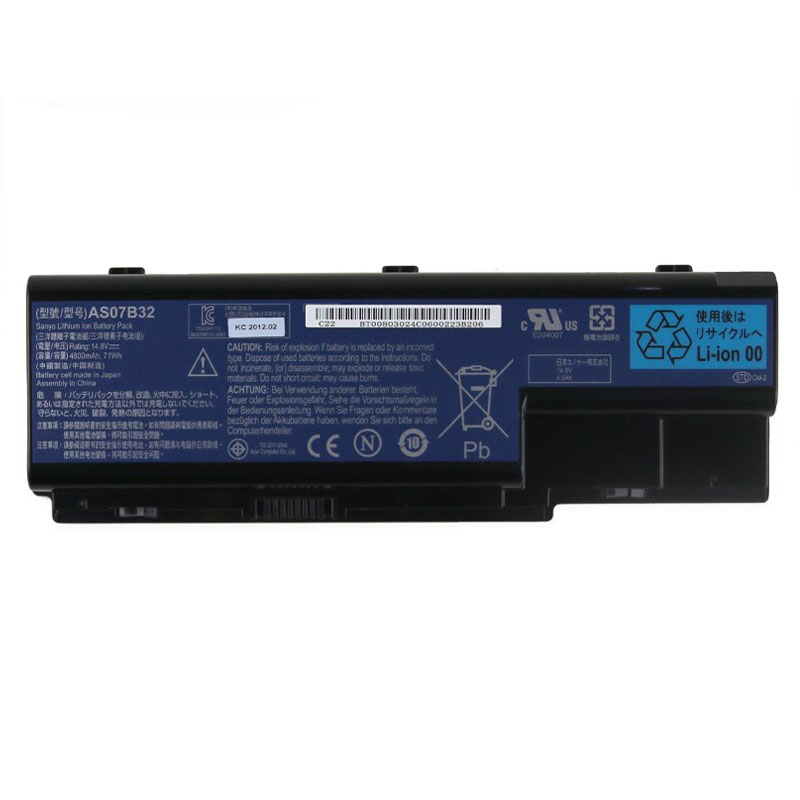 71Wh AS07B32 Akku Passt Packard Bell EasyNote LJ65-CT-031GE