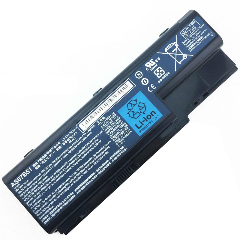 48Wh AS07B51 Akku Passt Acer Aspire 5220G