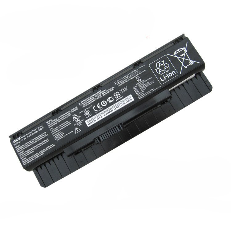 56Wh Akku Passt Asus N76VB-TZ144H