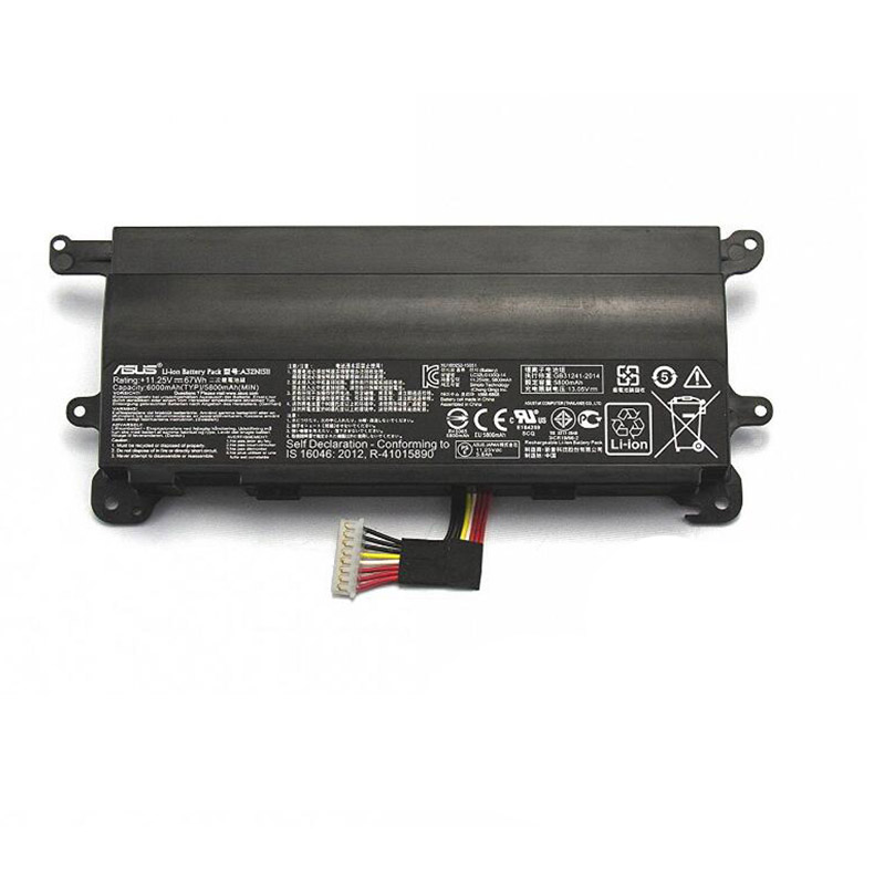 67Wh Akku Passt Asus G752VM-GC034D