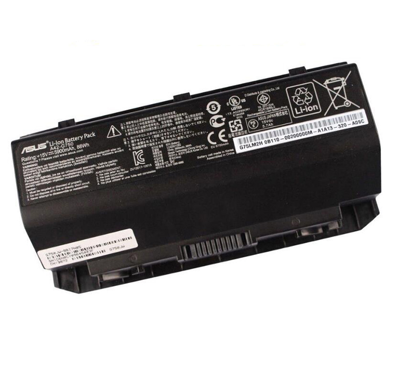 88Wh Akku Passt Asus G750JX-T4166H