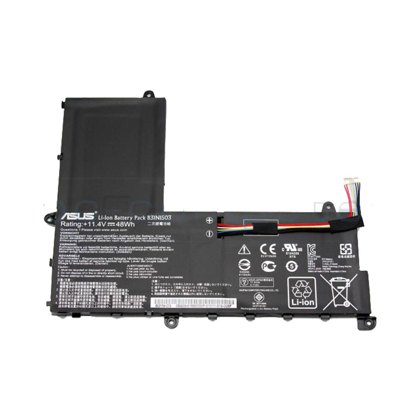 48Wh Akku Passt Asus E202SA-FD0012T