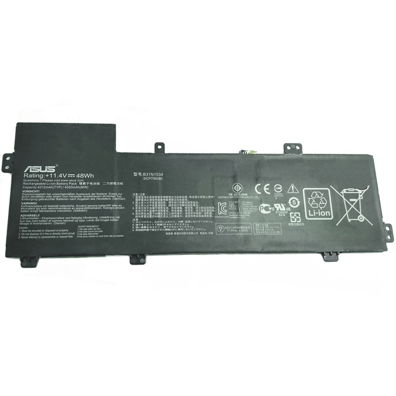 48Wh Akku Passt Asus UX510UX-CN179T