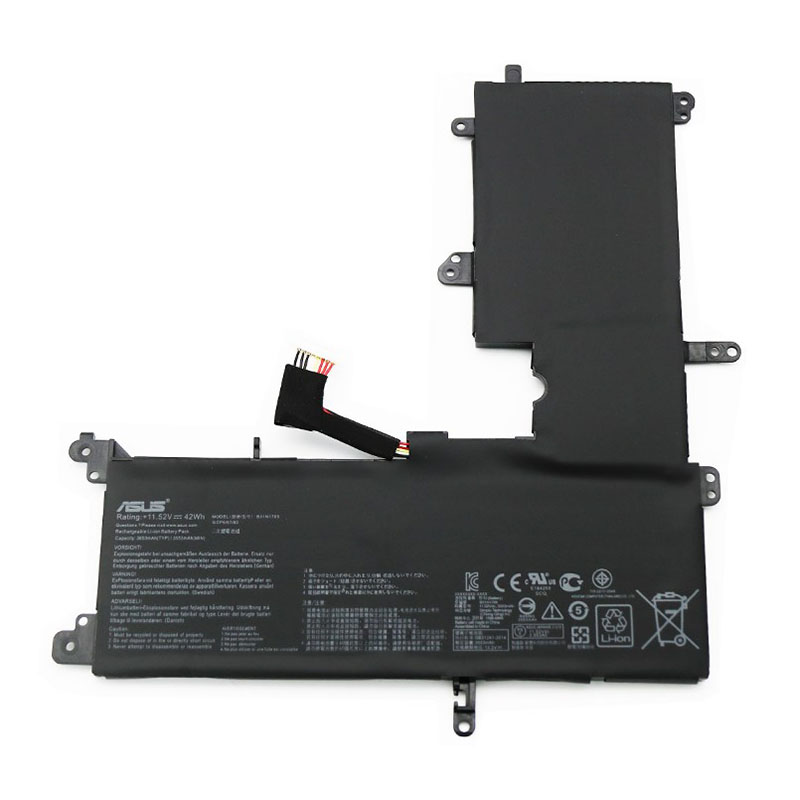 42Wh Akku Passt Asus VivoBook Flip 14 TP410UR-EC065T