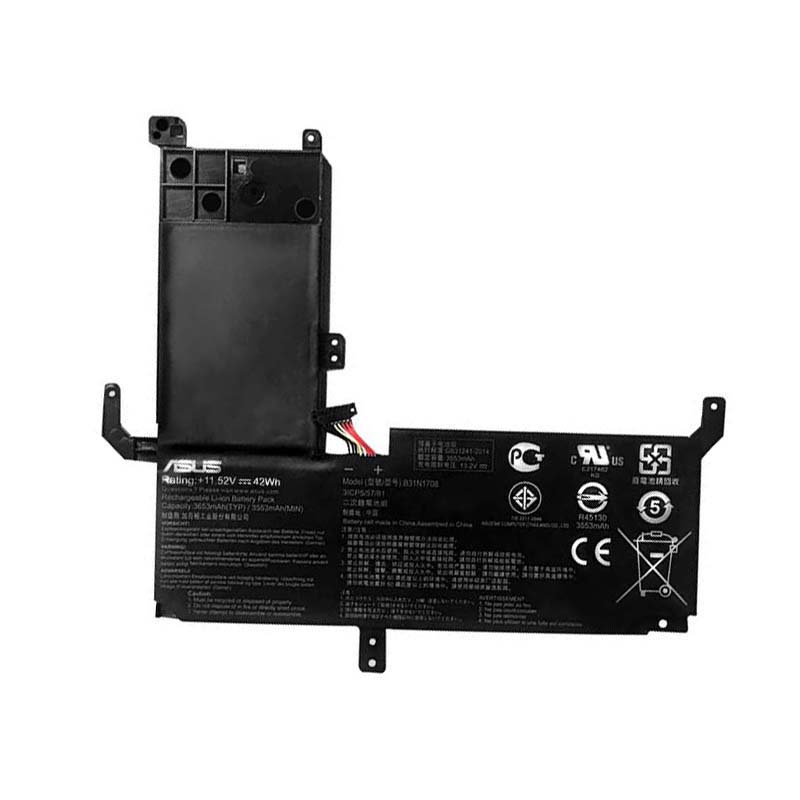 42Wh Akku Passt Asus TP510UA-1A