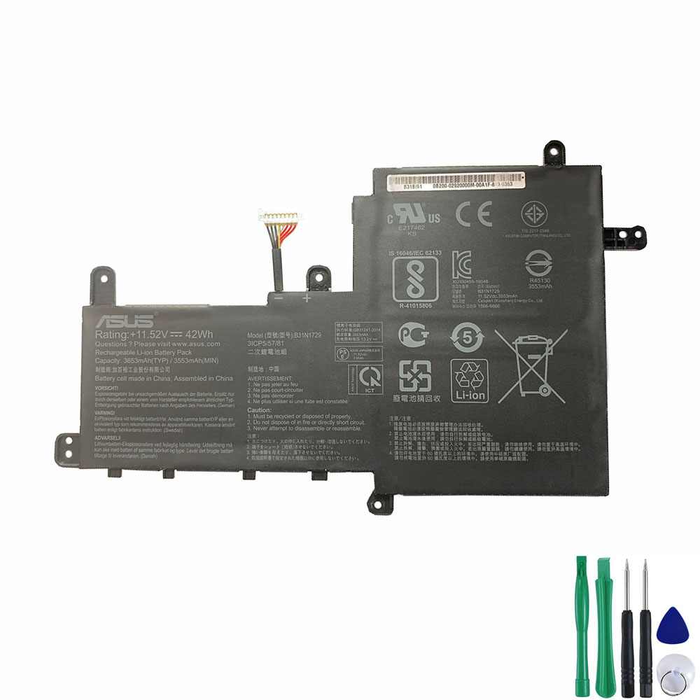 42Wh Akku Passt Asus X530FA