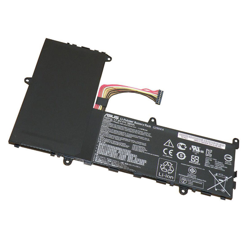 38Wh Akku Passt Asus EeeBook X205TA-FD015BS