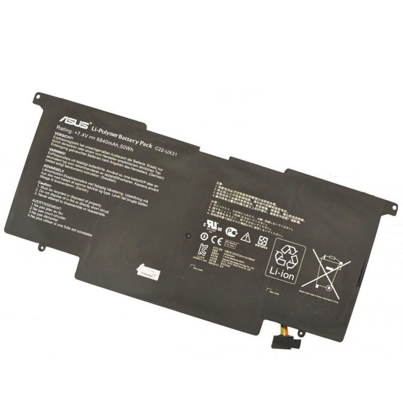 50Wh Akku Passt Asus Zenbook UX31E-RY010V UX31E-RY010X