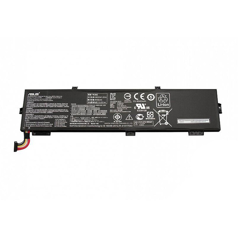 93Wh Akku Passt Asus GX700VO-1A