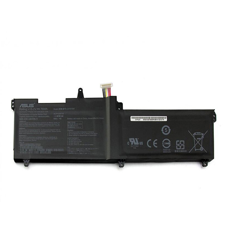 76Wh Akku Passt Asus GL702VM-GC279T