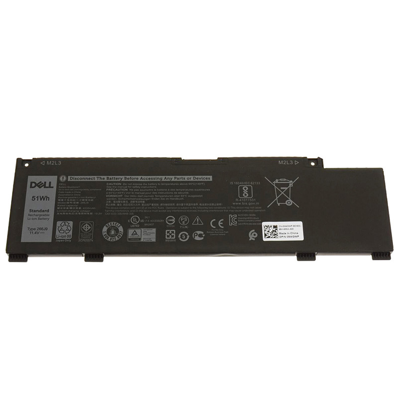 51Wh Akku Passt Dell Ins 14-5490-D1825S