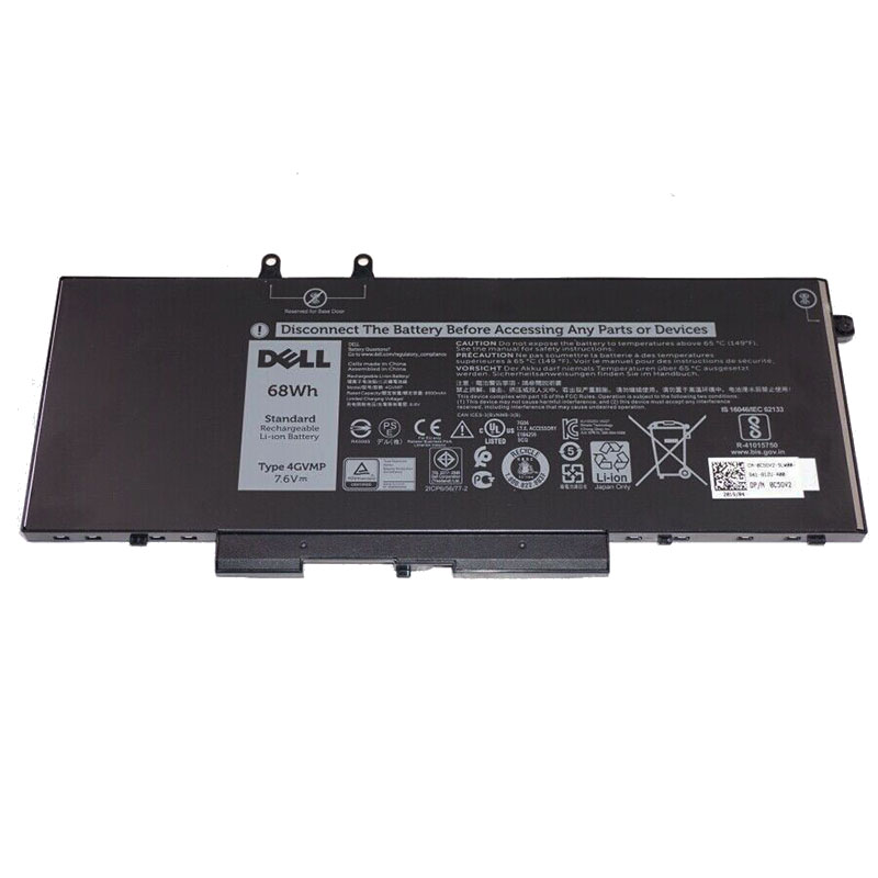 68Wh Akku Passt Dell Latitude 5400 P98G P98G001