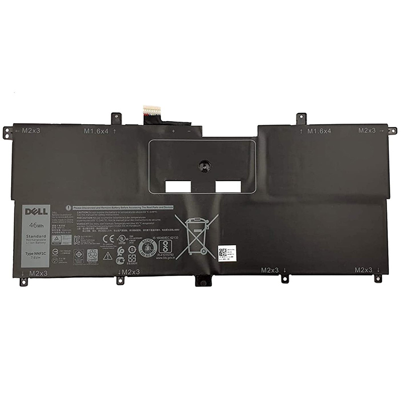 46Wh Akku Passt Dell XPS 13 9365-7418BLK-PUS