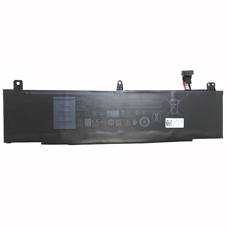 76Wh Akku Passt Dell Alienware 13 ALW13C-D1738