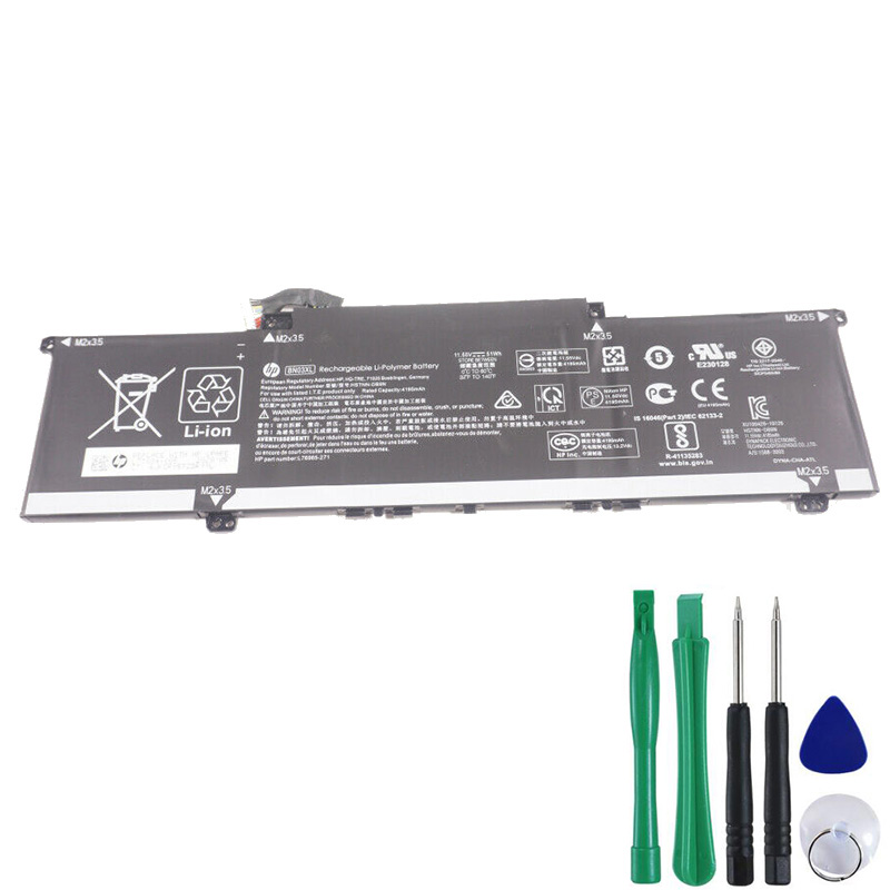 51Wh Akku Passt HP ENVY 13-ay0003nf 13-ay0047nb