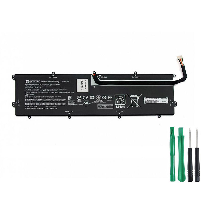 33Wh Akku Passt HP Envy 13-j000nt