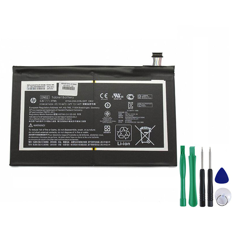 37Wh Akku Passt HP Pro Slate 12 QC8074 2015 Serie