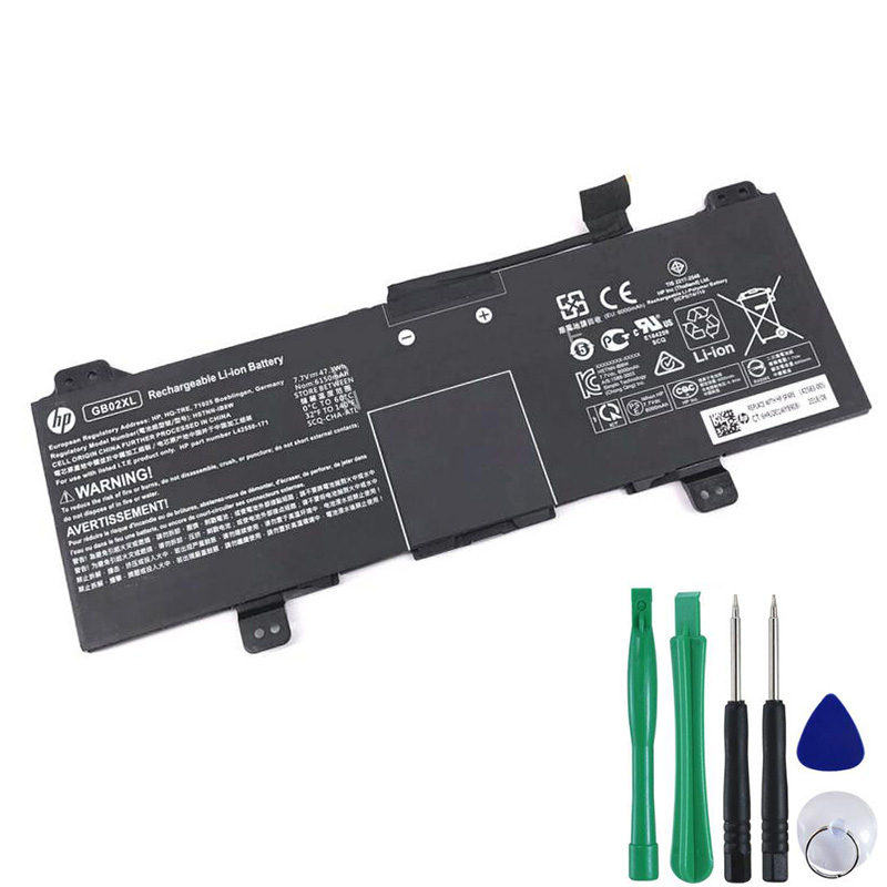 47.3Wh Akku Passt HP 14b-ca0011no