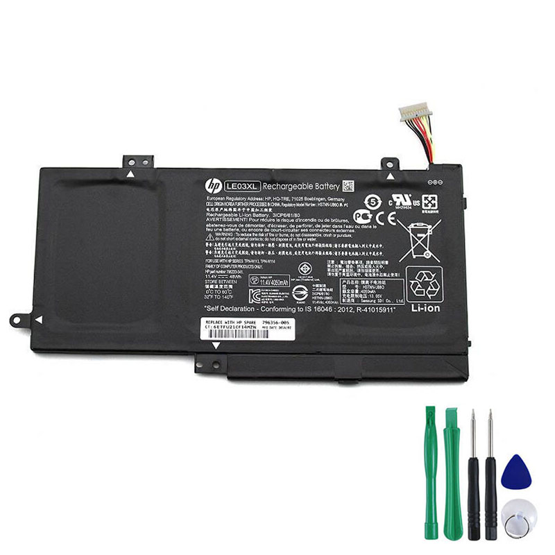 48Wh Akku Passt HP Envy x360 15-w050na 15-w050nw