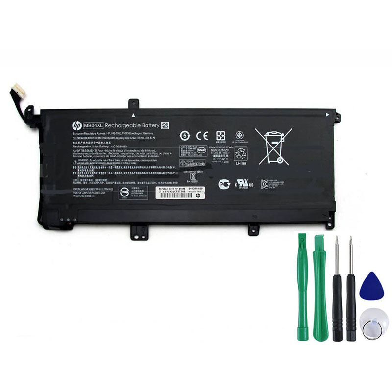 55.67Wh Akku Passt HP Envy x360 15-aq000 Serie