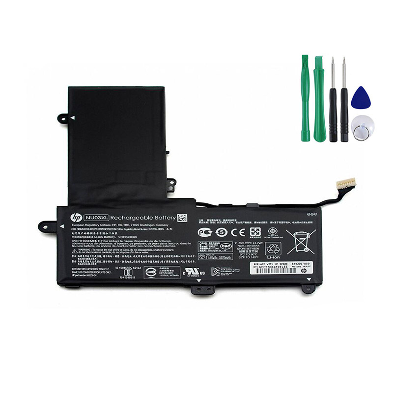 41.7Wh Akku Passt HP Pavilion x360 11-u105tu