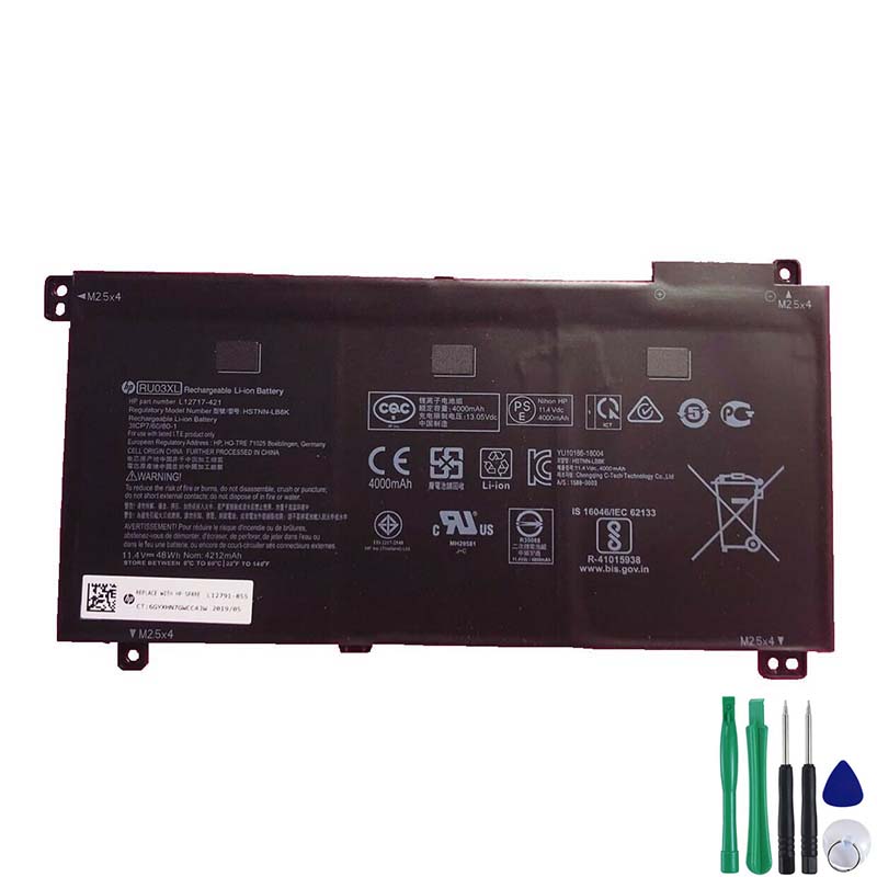 48Wh Akku Passt HP ProBook x360 11 G4 EE