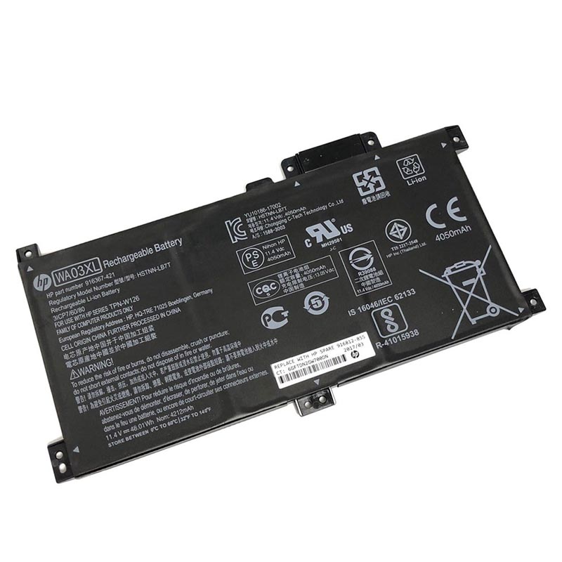 48Wh Akku Passt HP Pavilion x360 15-br005nw 15-br080wm