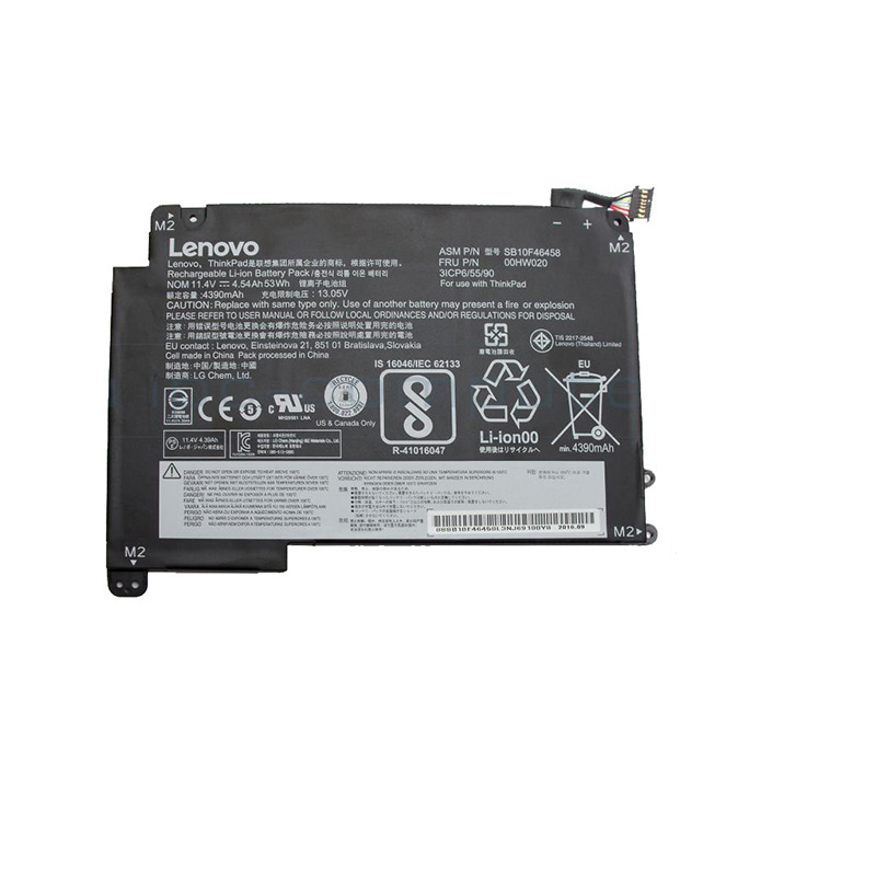 53Wh Akku Passt Lenovo ThinkPad Yoga 460 20G1