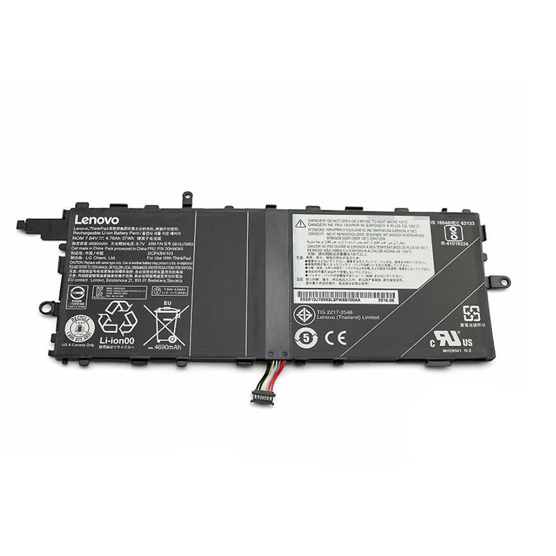 37Wh Akku Passt Lenovo ThinkPad X1 Tablet 20GH001HAU