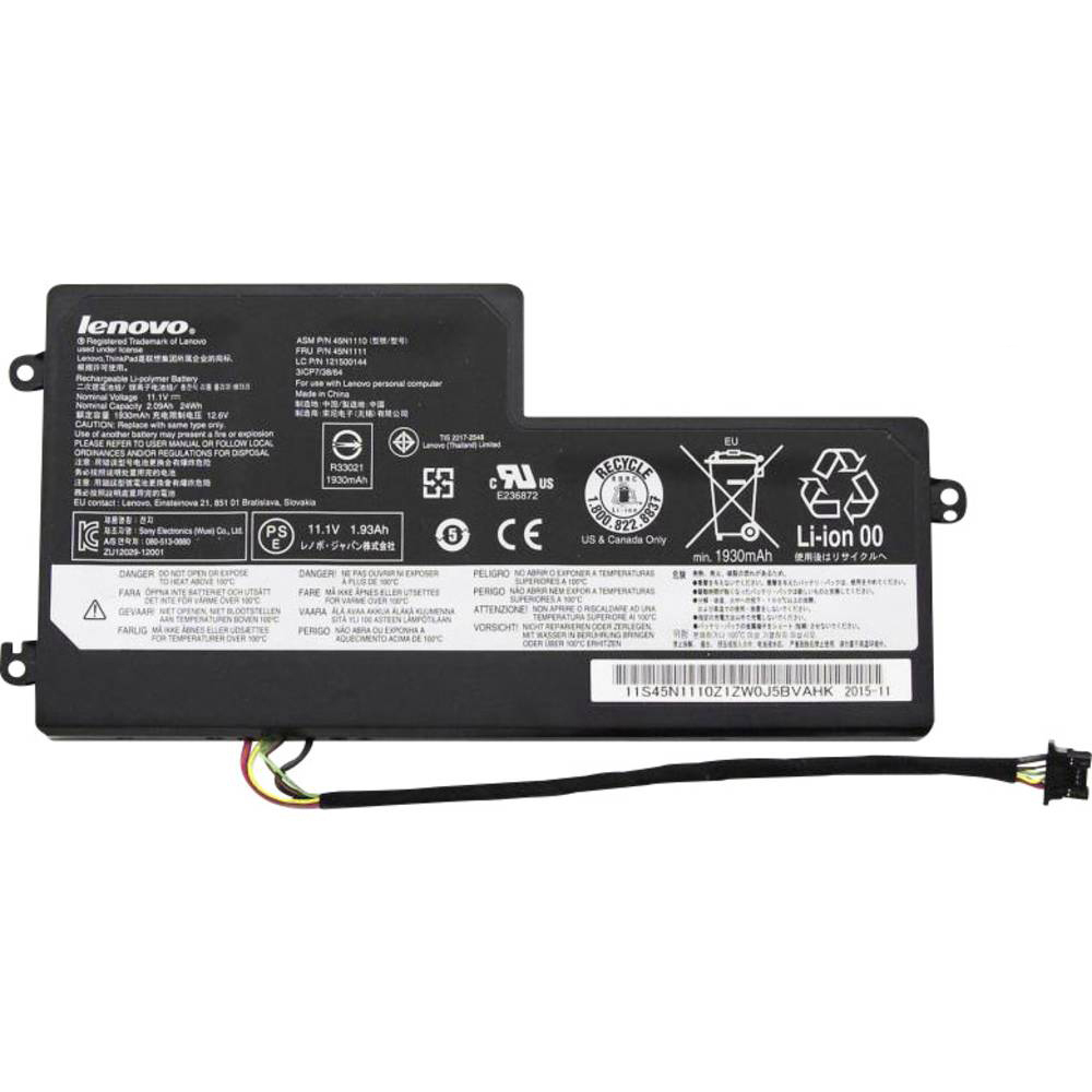 24Wh Akku Passt Lenovo ThinkPad T440 20B7S4NU