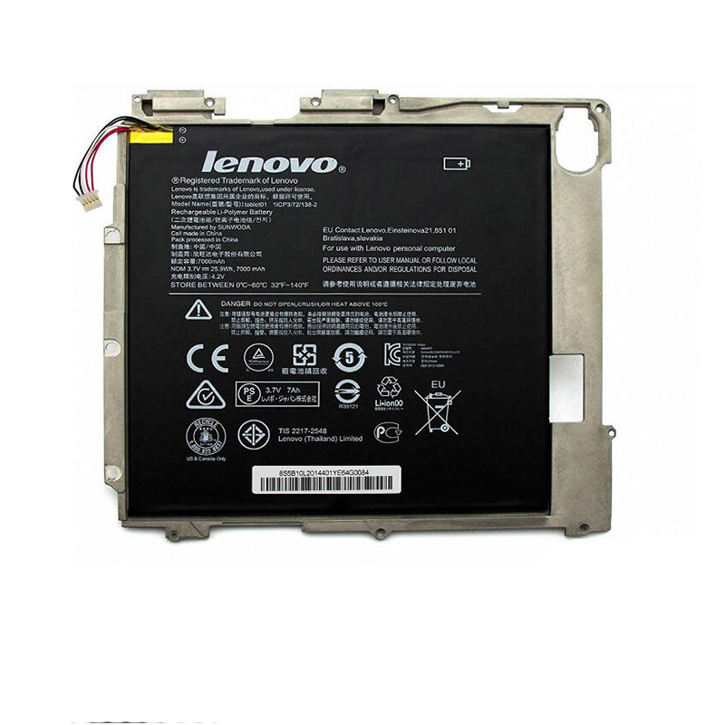 25.84Wh Akku Passt Lenovo Miix 300-10IBY 80NR0043PB