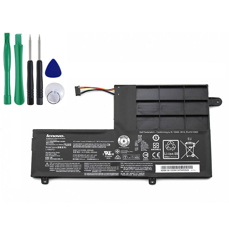 30Wh Akku Passt Lenovo Flex 3-1470 Serie